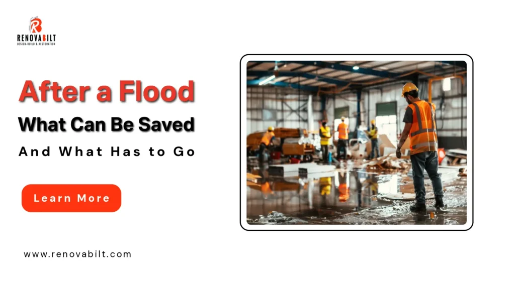 After a Flood: What Can Actually Be Saved (And What Has to Go)