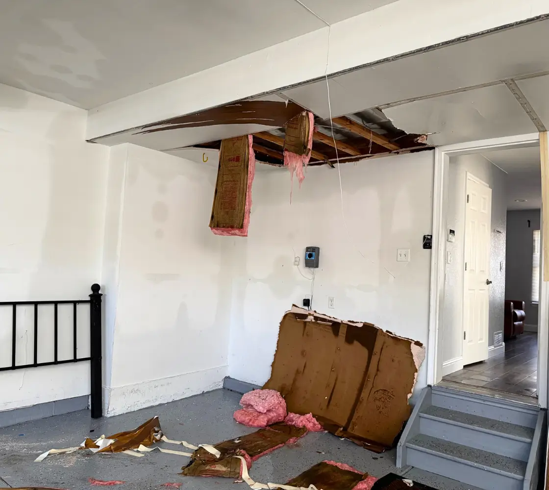 Water Damage Before Restoration