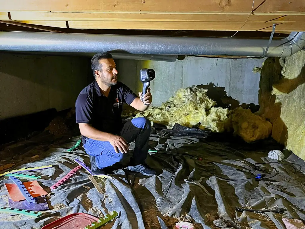 The Challenge: A Cluttered Crawl Space